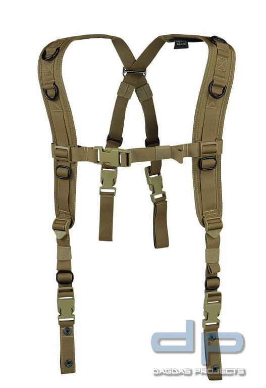 Warrior Elite Ops Low Profile Harness Coyote