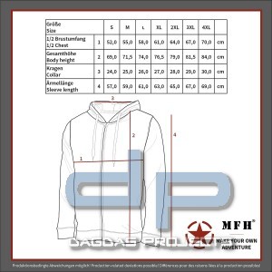 Trainingsjacke, "Jogger", schwarz