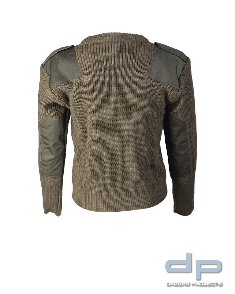 Commando Pullover Kids Acryl oliv