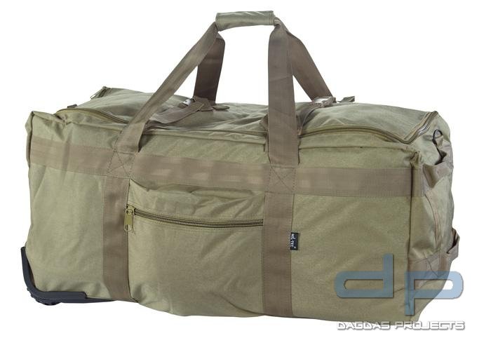 Kampftrageseesack mit Rollen Coyote