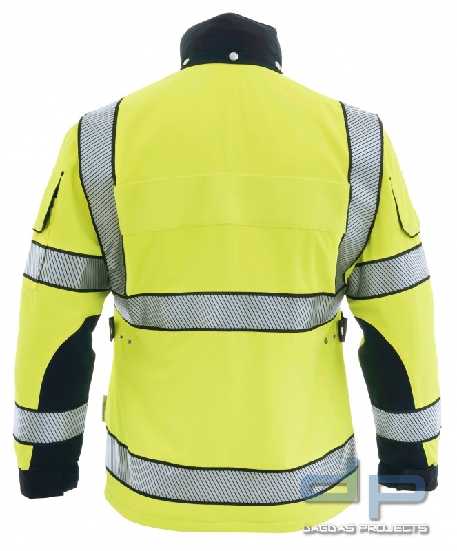 Jacke Champion, leuchtgelb / marine -See it SAFE®