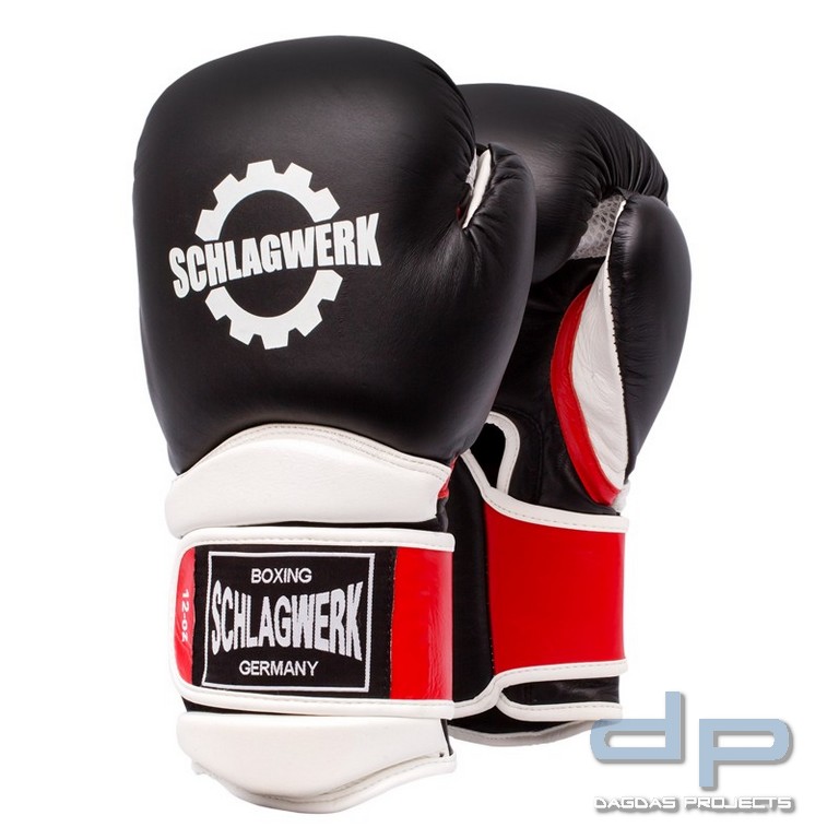 SCHLAGWERK Boxhandschuhe "Allround" schwarz