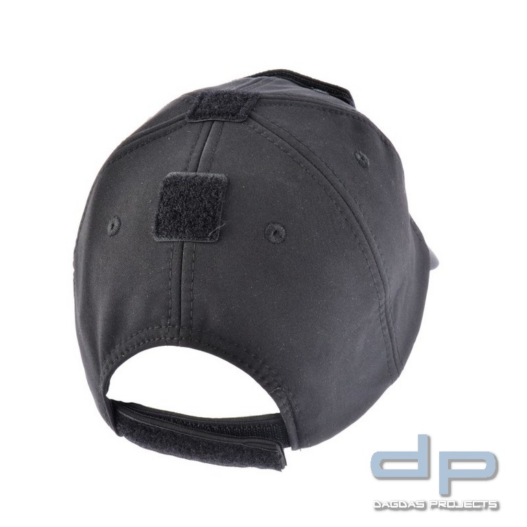 MIL-TEC® Patch Basecap, Softshell Schwarz
