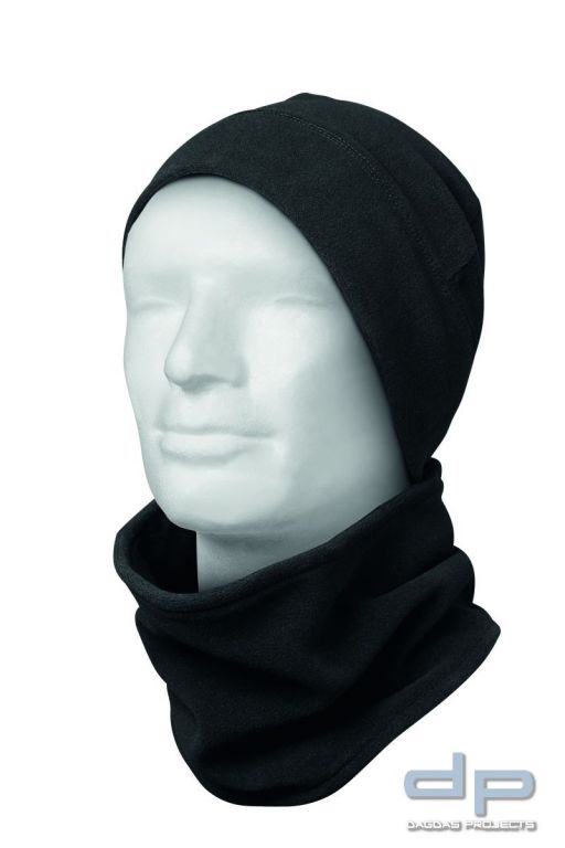 Fleece Set in Schwarz