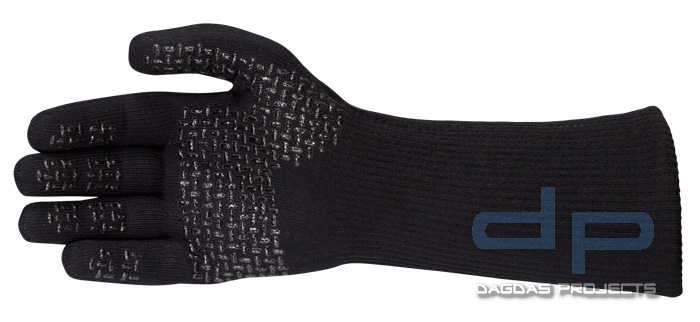Handschuhe SealSkinz Ultra Grip Gauntlet Schwarz
