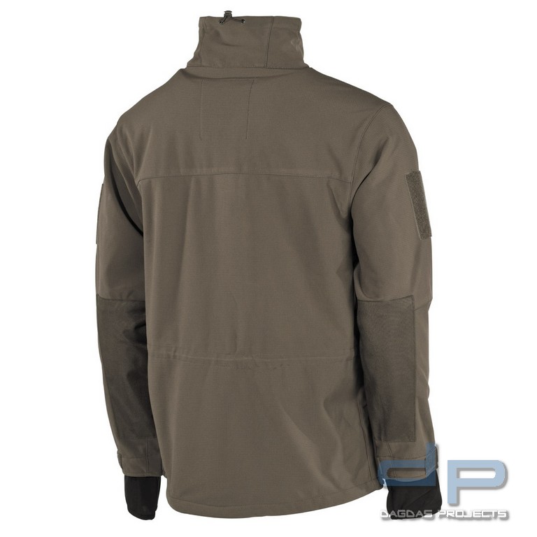 Soft Shell Jacke, "High Defence", oliv