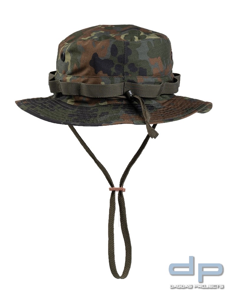 US GI DSCHUNGELHUT ′ONE SIZE′ FLECKTARN VPE 3