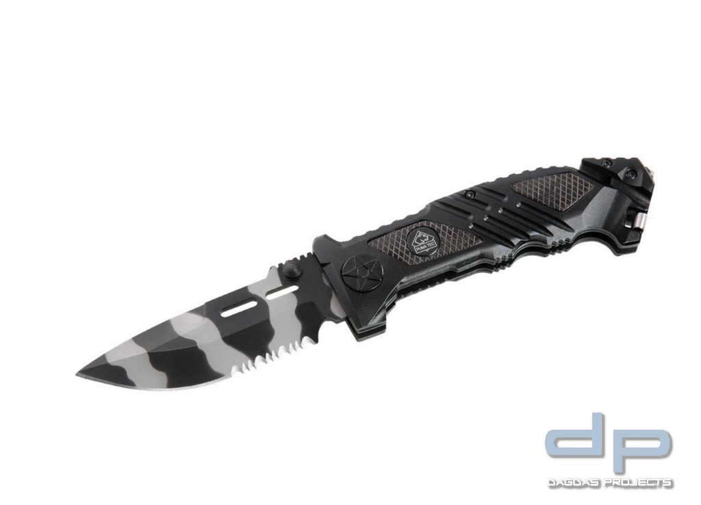 Rettungsmesser in Tarnfleckoptik