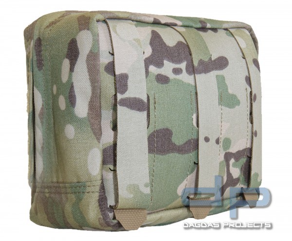 WAS LASER CUT MEDIUM HORIZONTAL UTILITY POUCH, FARBE: MULTICAM