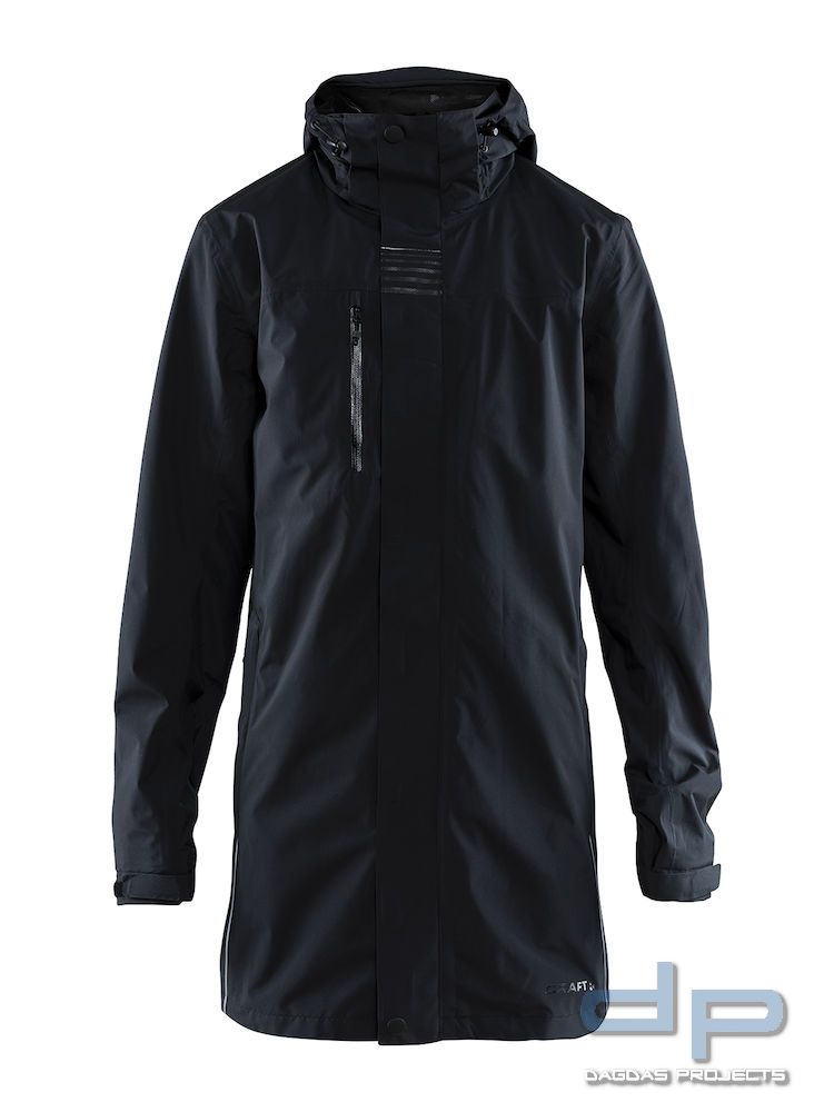 Craft Urban Rain Coat Schwarz für Herren
