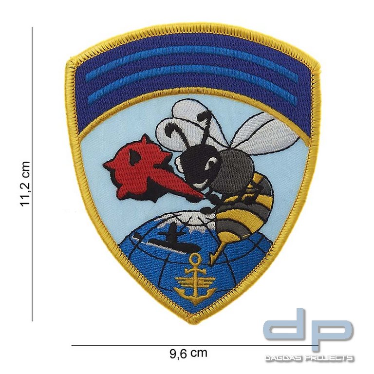 Emblem Stoff Navy Hornets