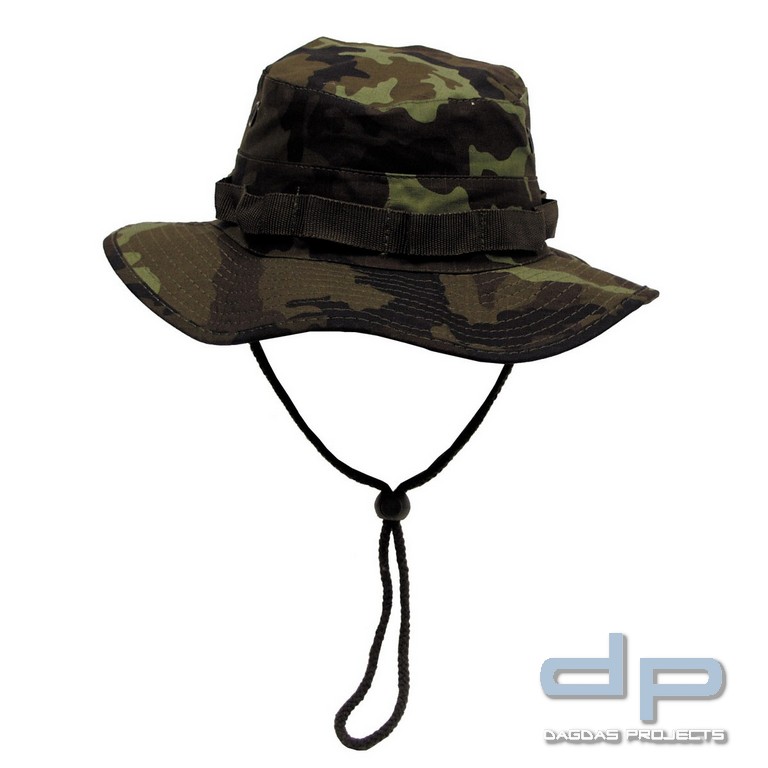 US GI Buschhut, Kinnband, Rip Stop,GI Boonie, M 95 CZ tarn