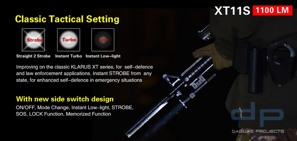 Klarus XT11S, XP-L HI V3