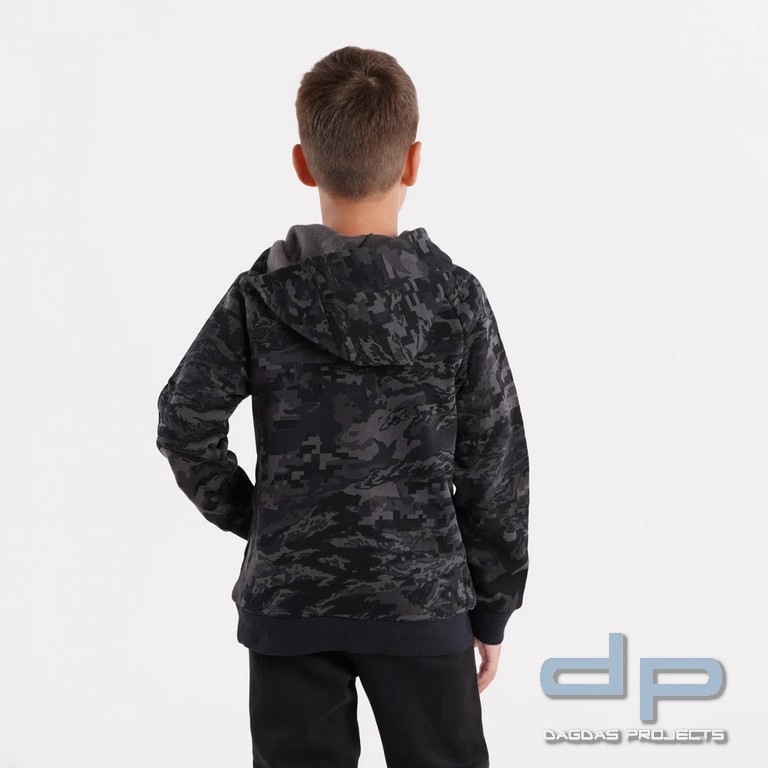 UNDER ARMOUR KIDS RIVAL FLEECE ABC CAMO HOODIE