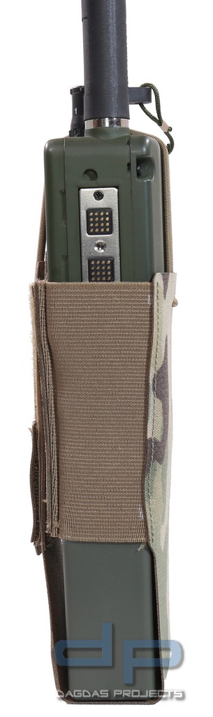 WAS Laser Cut Wing Velcro MBTIR Radio Pouch (Links)