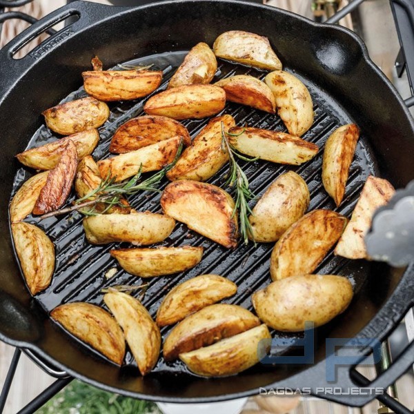 PETROMAX GRILL-FEUERPFANNE GP35H MIT ZWEI HENKELN