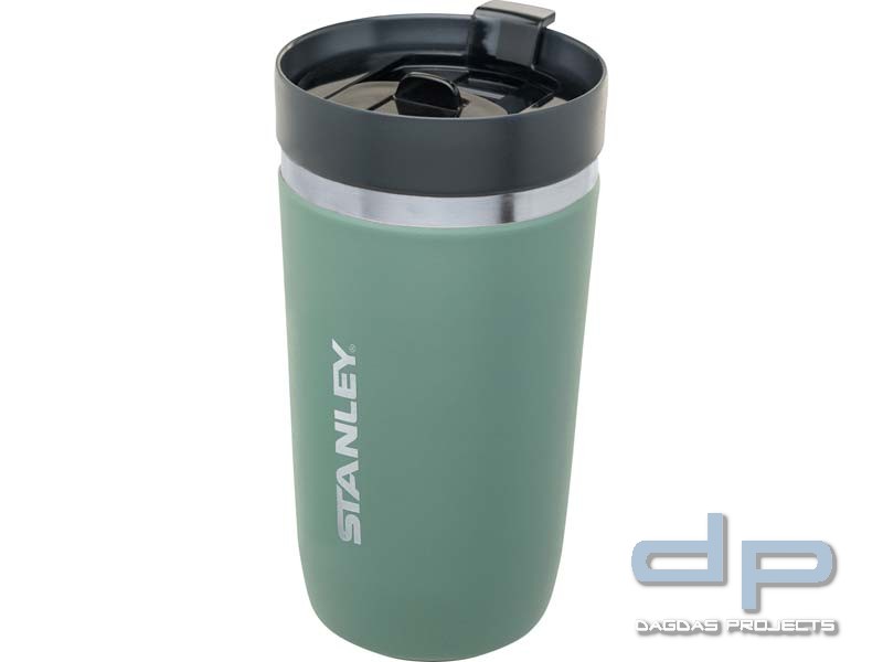 Stanley GO SERIES TUMBLER-Trinkbecher,  grau-grün dunkle CERAMIVAC-Beschichtung