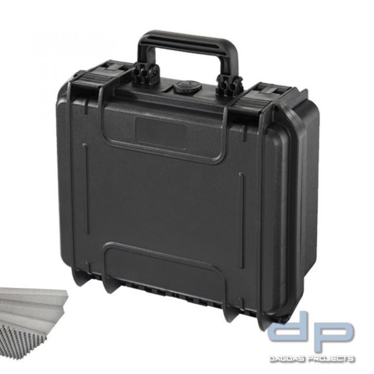 Hartschalenkoffer Modell MAX 300S (9 Liter) mit Schaumeinlage