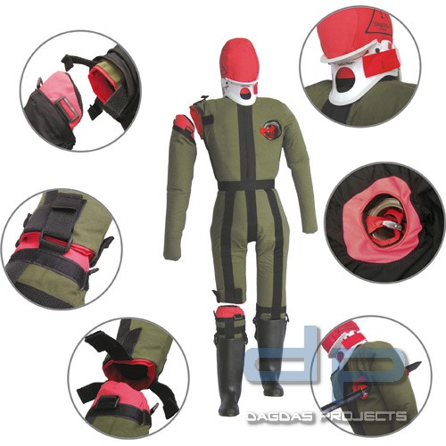 Übungspuppe Multi-Trauma Erwachsener, Gr. 1,80 m, 50 kg