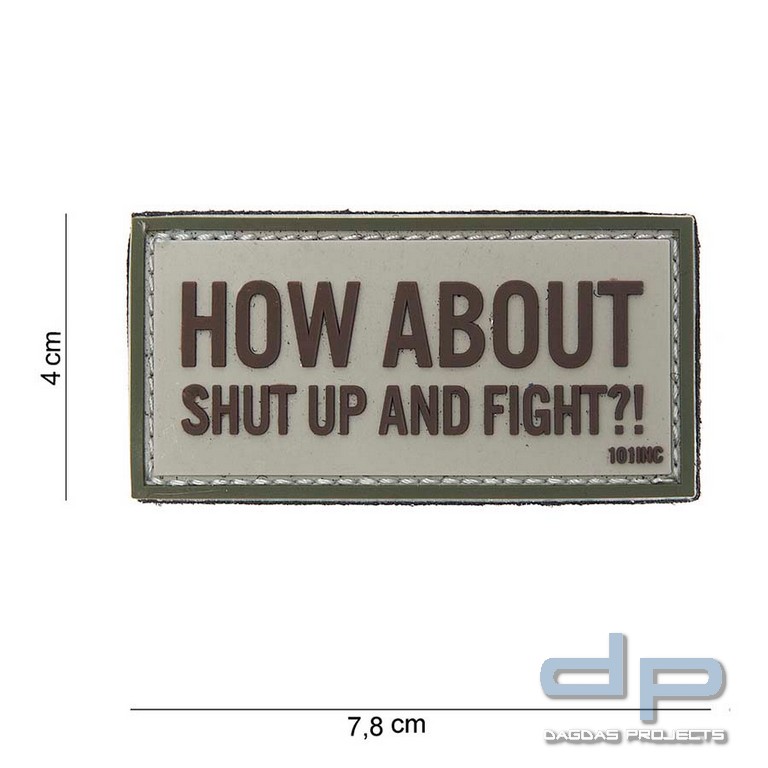 Emblem 3D PVC How About Beige