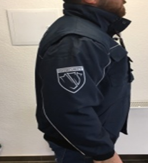 Heavy Duty Jacket mit 3 Fach Sonderdruck MSS