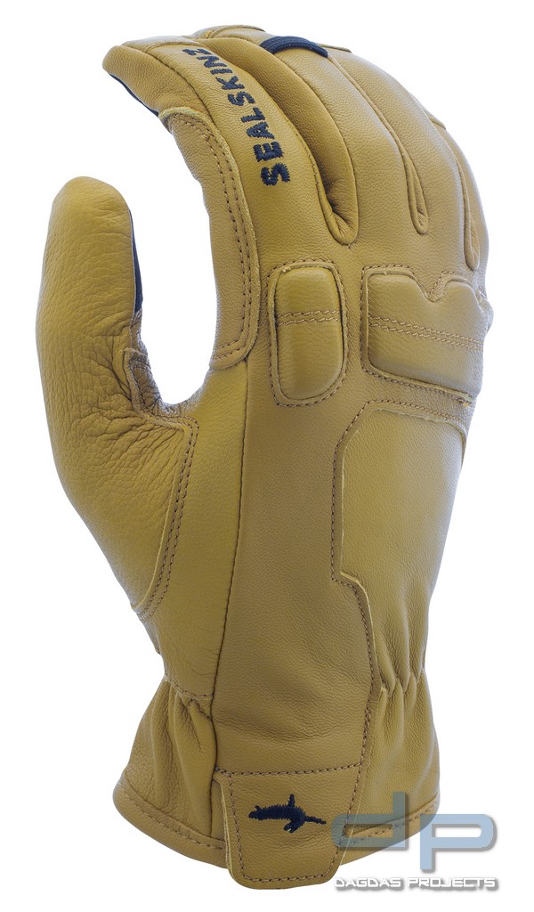 SealSkinz Waterproof Cold Weather Work Glove Khaki