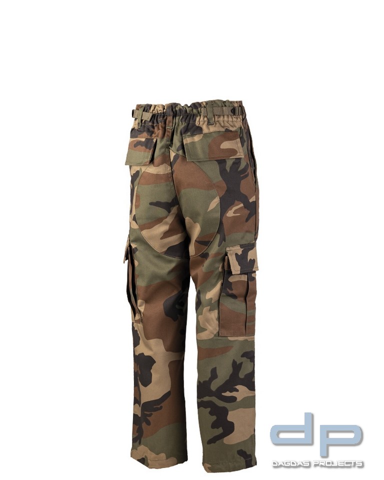 US BDU Hose Kids woodland VPE2