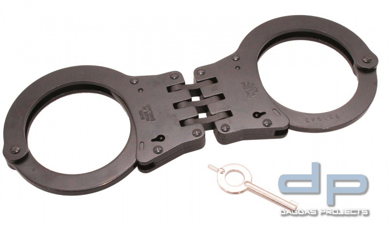 Handfessel SAFARILAND® / HIATT 8122 Standard schwarz brüniert, mit Gelenk