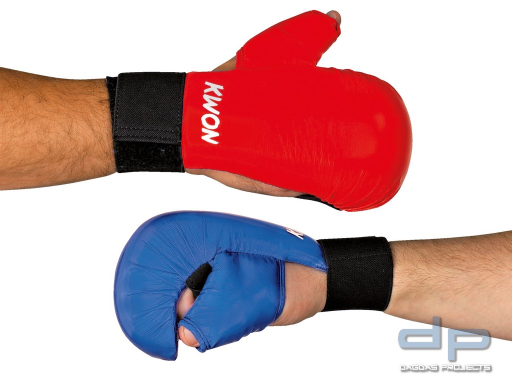 Karate Handschützer mit Daumenschlaufe in verschiedenen Farben