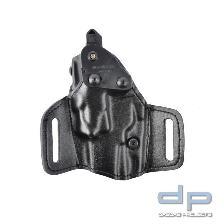 SAFARILAND® 637AG ALSTM Gürtelholster mit Doppelsicherung ALS/AG, Lederoptik