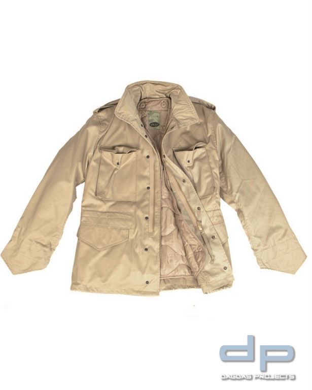 US FELDJACKE M65 T/C M.FU.KHAKI