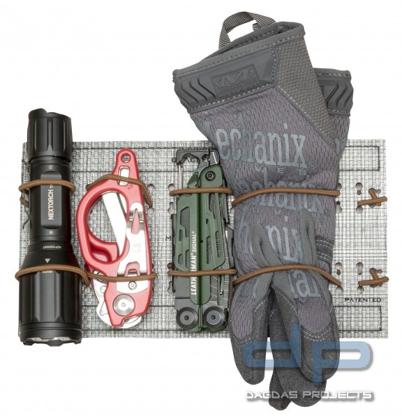 BLACKFOLIUM 8-LOCK MAG UTILITY - 9 ORGANIZER PANEL IN VERSCHIEDENEN FARBEN