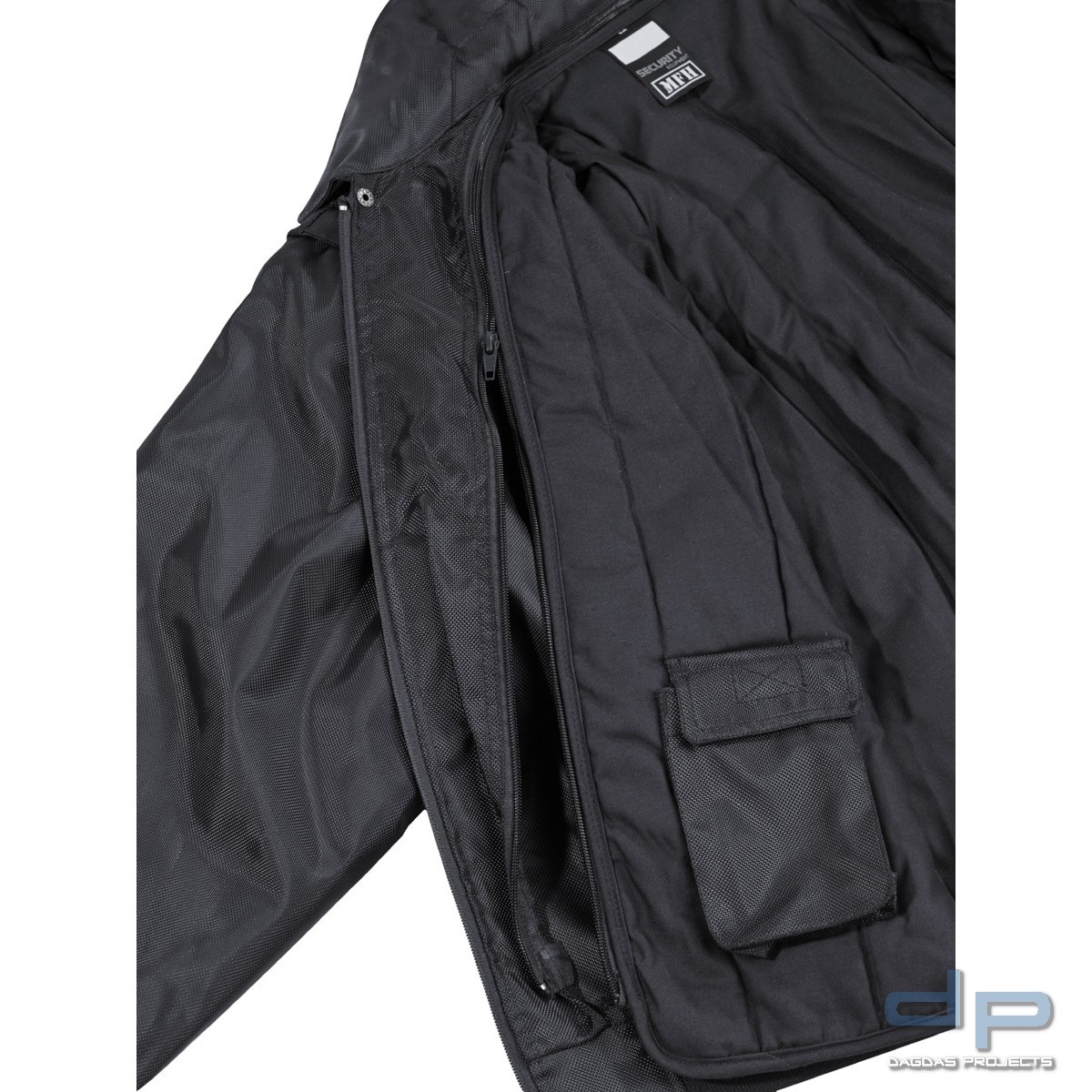 Blouson, "Security", blau