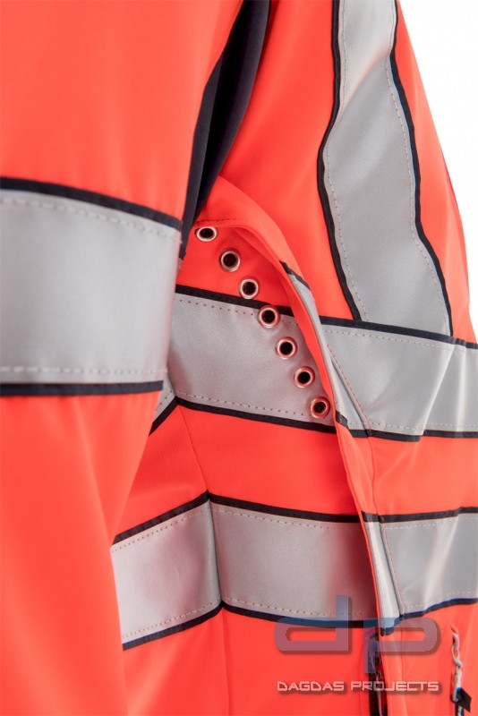 Sommerjacke Night Hawk Kl. 3, leuchtrot / marine
