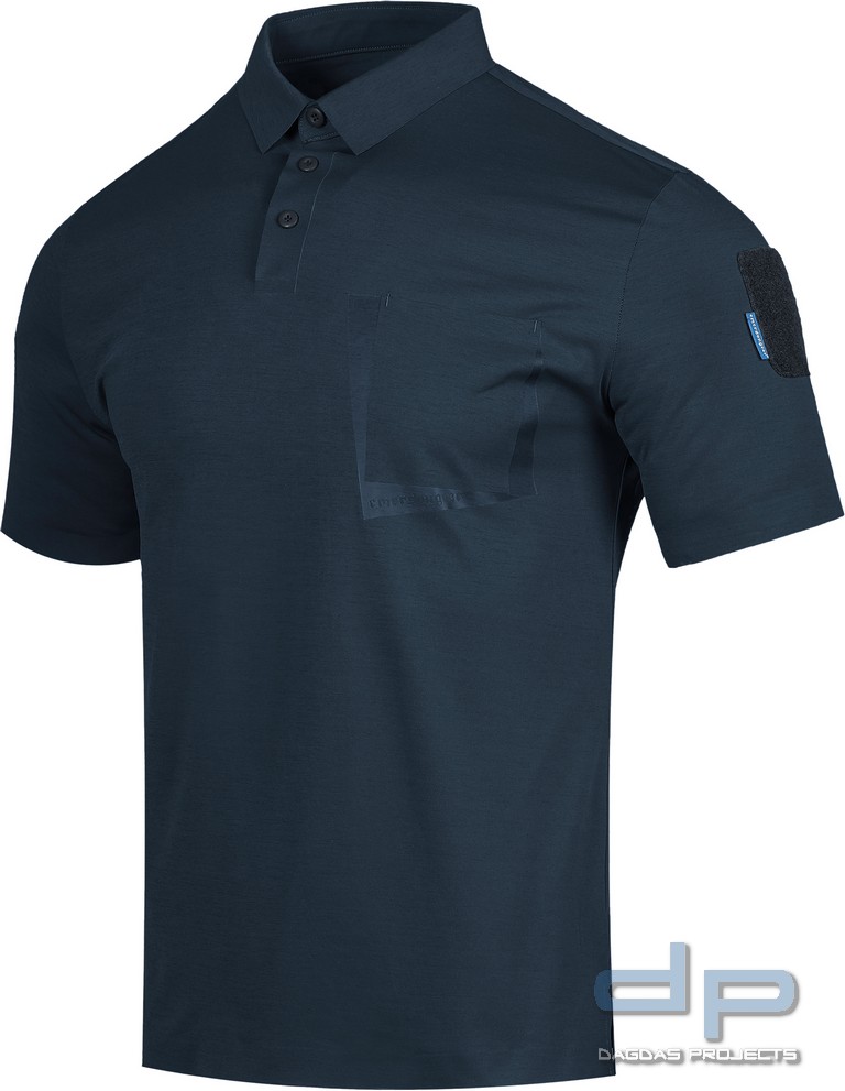 Emerson Gear Blue Label Pegasus Tactical Polo Shirt in Ranger Green und Dunkelblau