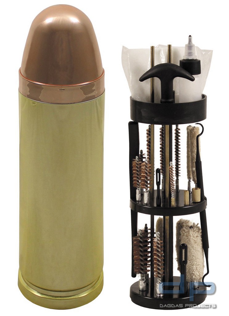 Multikaliber Waffenreinigungsset Patrone