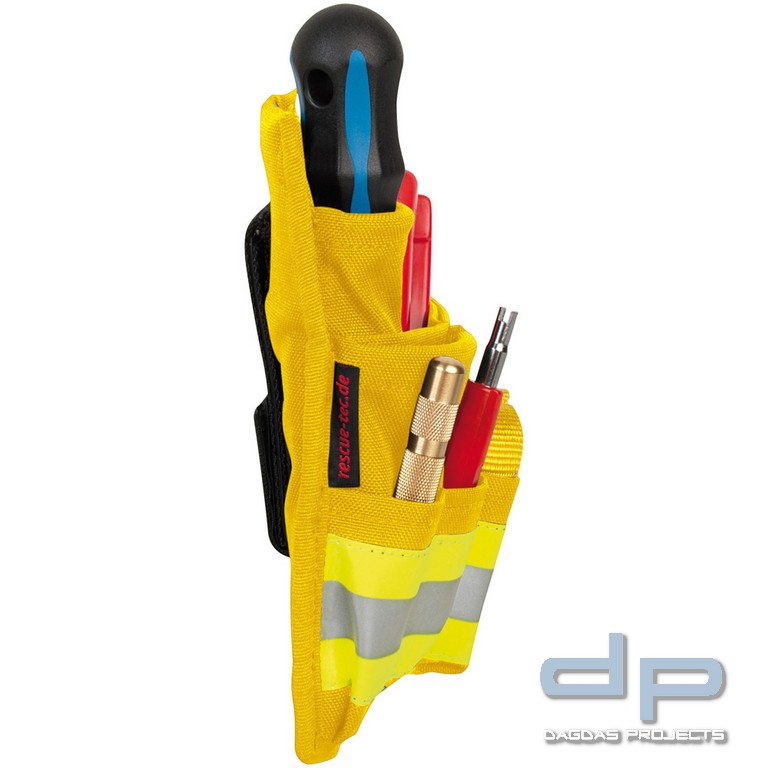 rescue-tec Holster Osnabrück für TH/VU, Befestigung am Beckengurt o. Karabiner