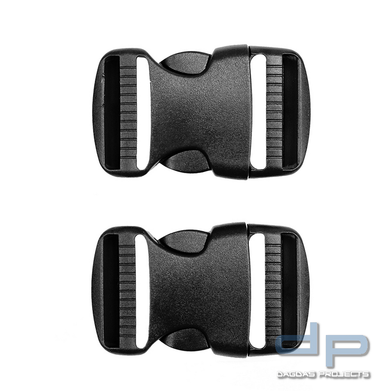 Tactical spare buckle 38mm set 2 st. in verschiedenen Farben