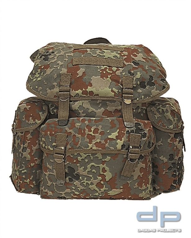 BW Rucksack Import flecktarn VPE 2
