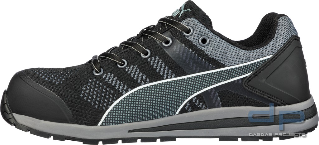 Puma Sicherheitsschuh ELEVATE KNIT BLACK LOW S1P ESD HRO SRC