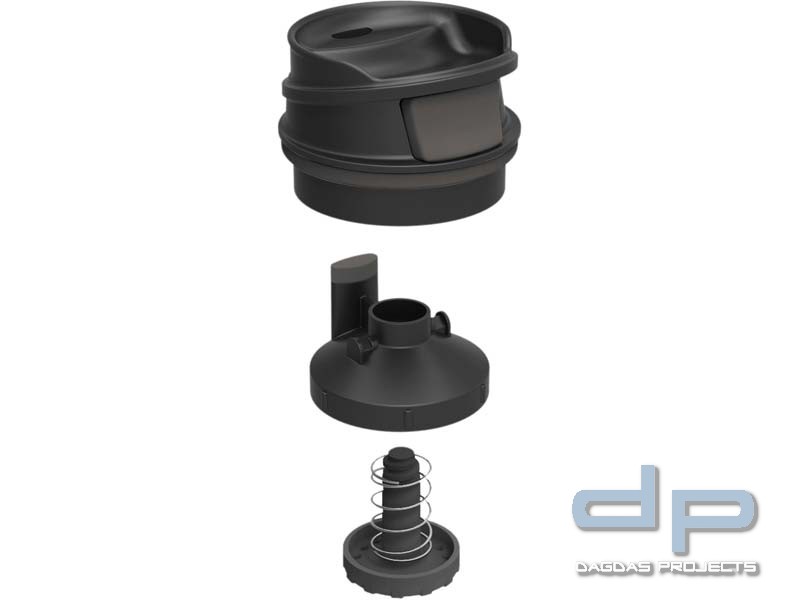 Stanley Classic Vakuum-Trinkbecher, 0,47 Liter, 18/8 Edelstahl, Hammerton navy blau