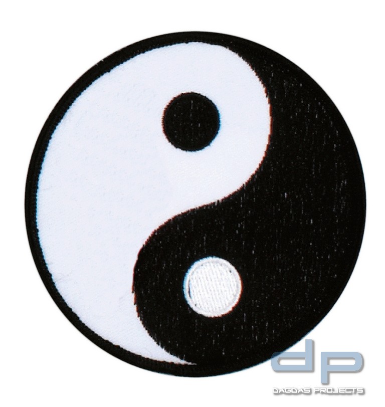 DANRHO Stickabzeichen Himmel und Erde / Yin und Yang