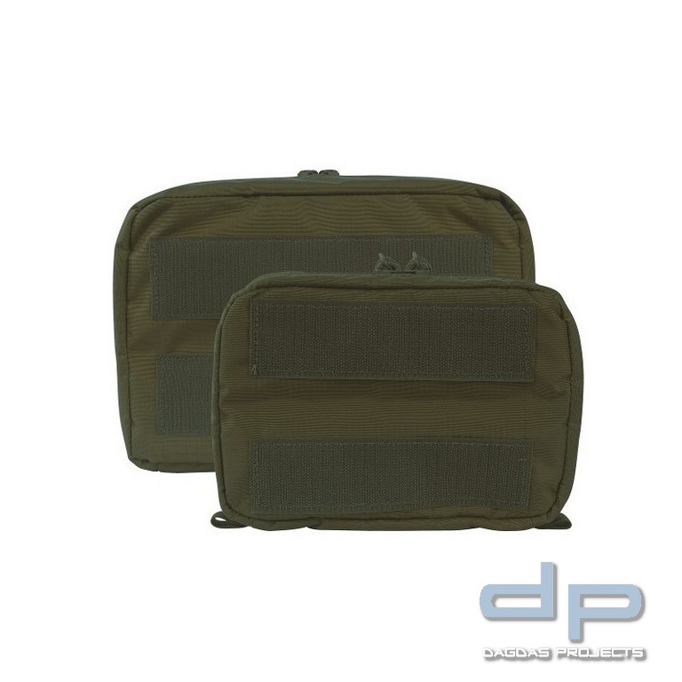 Tasmanian Tiger 2er Klett-Taschen Set "Medic" in Khaki und Oliv
