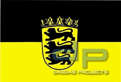 Flagge BL Baden-Württemberg