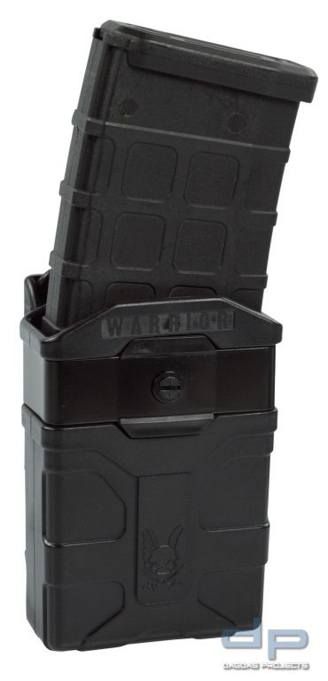 Warrior Polymer M4 Style 5.56mm Mag Pouch Schwarz
