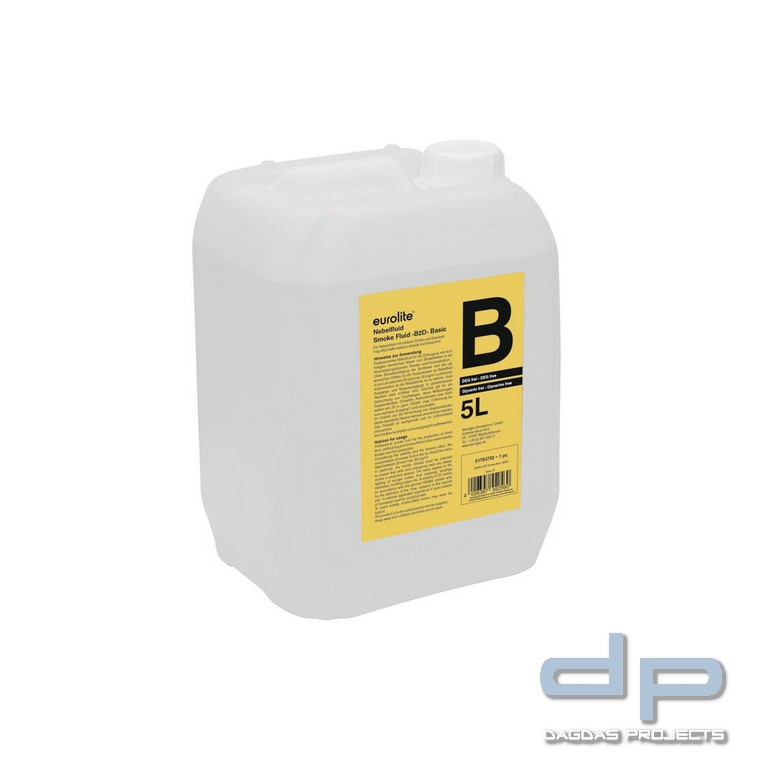 Nebelfluid B2D mit mittlerer Dichte und Standzeit