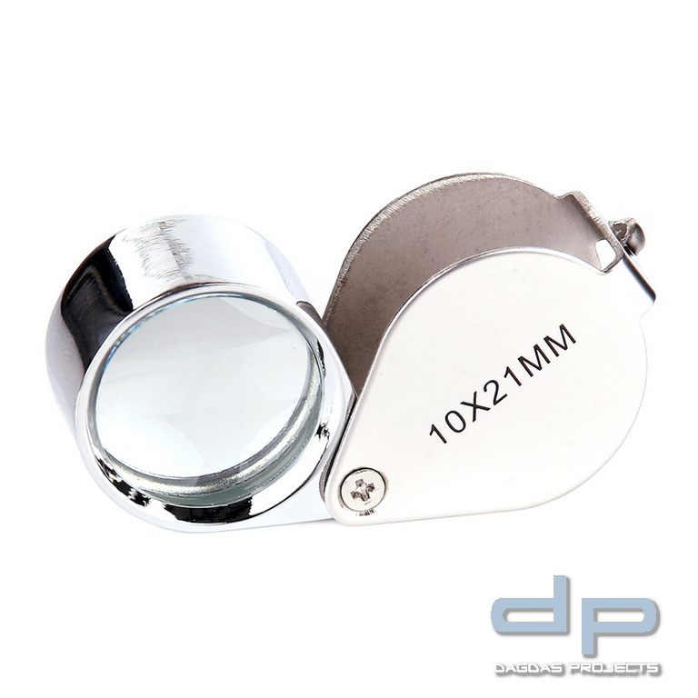 Vergrößerungsglas 10 x 21 mm