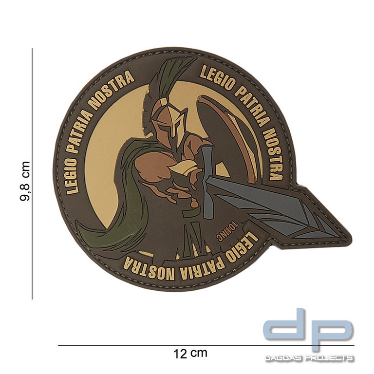 Emblem 3D PVC Legio Patria Nostra Beige