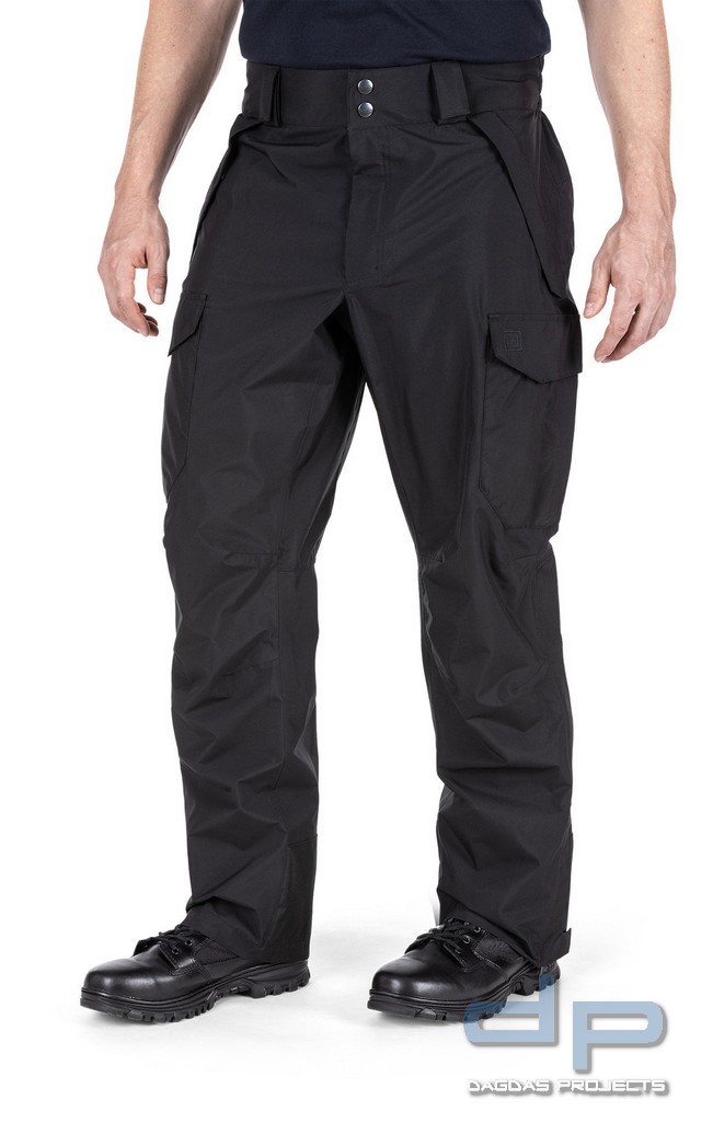 5.11 DUTY RAIN PANT in Schwarz