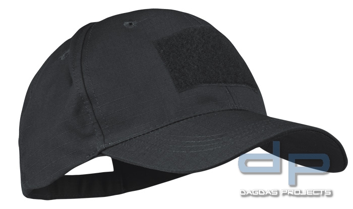 Baseball Cap Leo Köhler Ripstop in Schwarz und Oliv